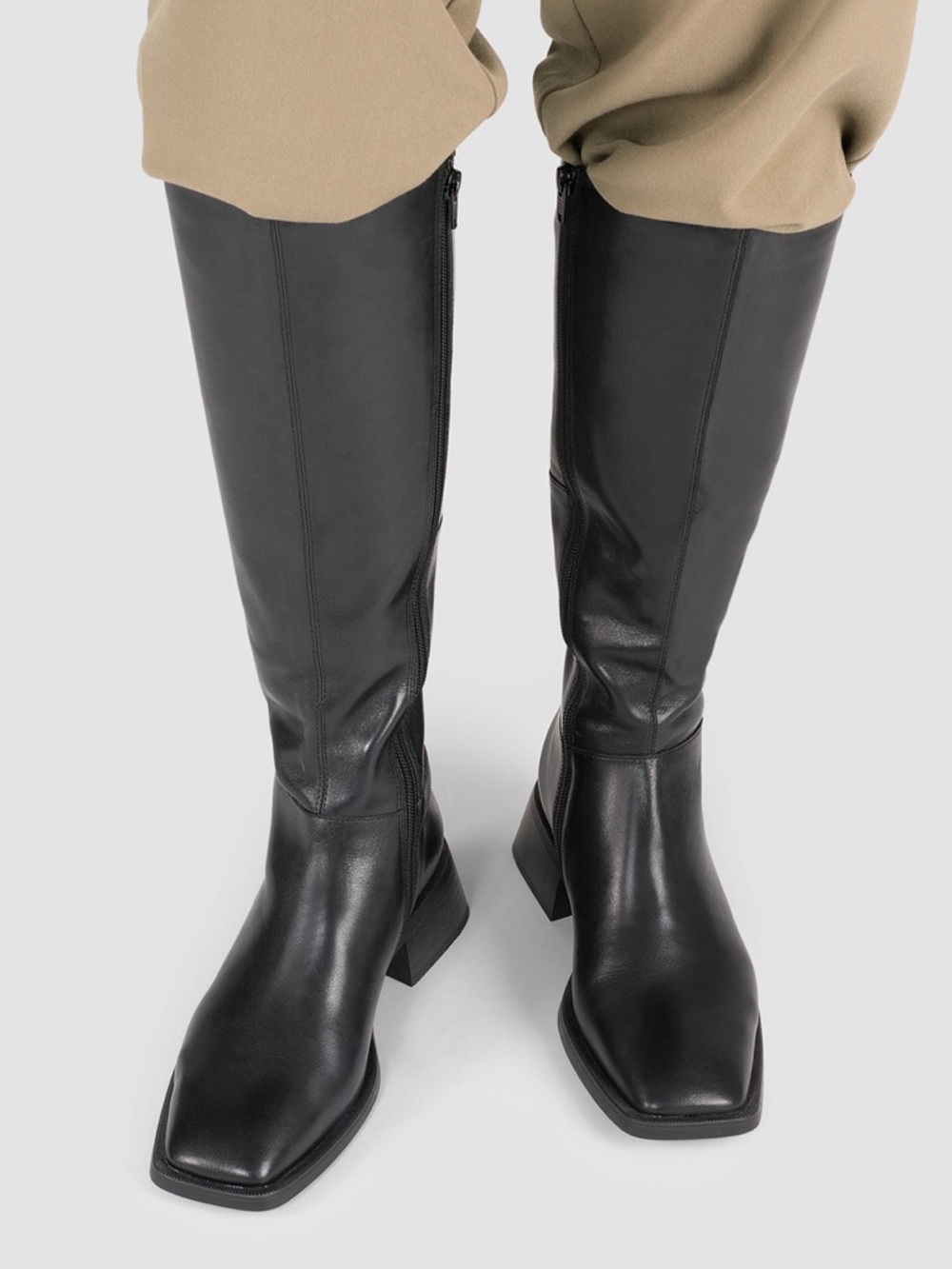 Vagabond Blanca Tall Boots Black - Picture 2 of 11